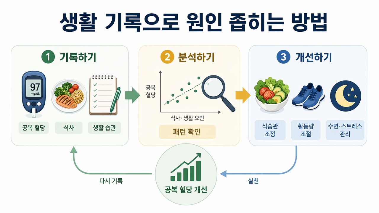생활 기록으로 원인 좁히는 방법