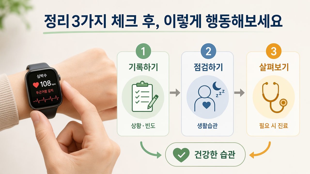 정리3가지 체크 후, 이렇게 행동해보세요