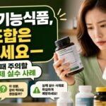 건강기능식품, 이 조합은 피하세요—같이 먹을 때 주의할 성분과 실제 실수 사례