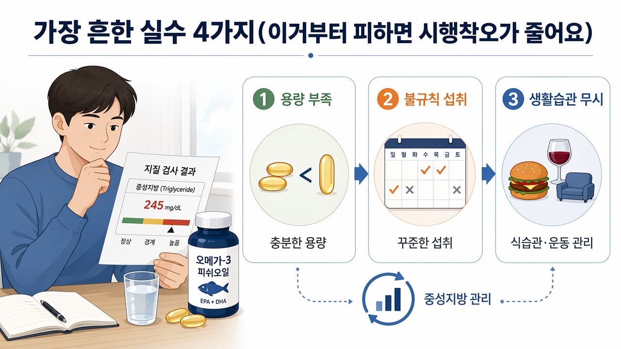 가장 흔한 실수 4가지(이거부터 피하면 시행착오가 줄어요)