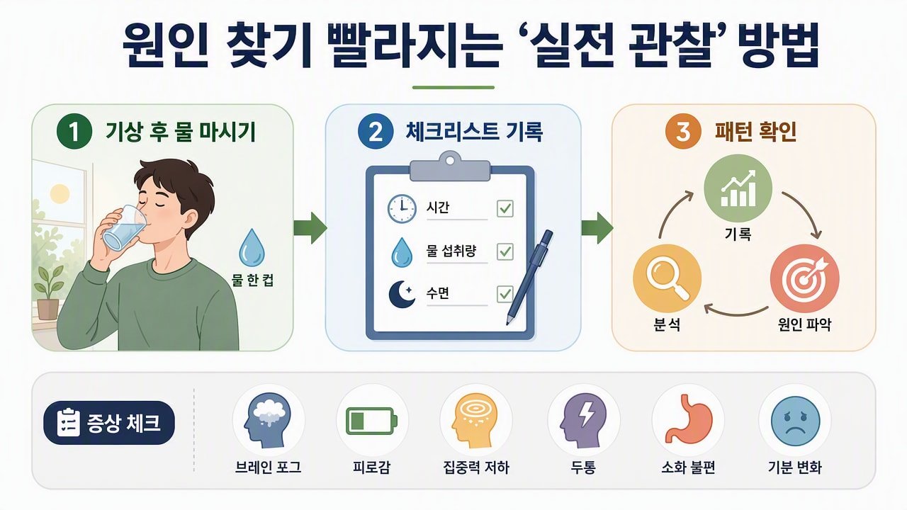 원인 찾기 빨라지는 ‘실전 관찰’ 방법